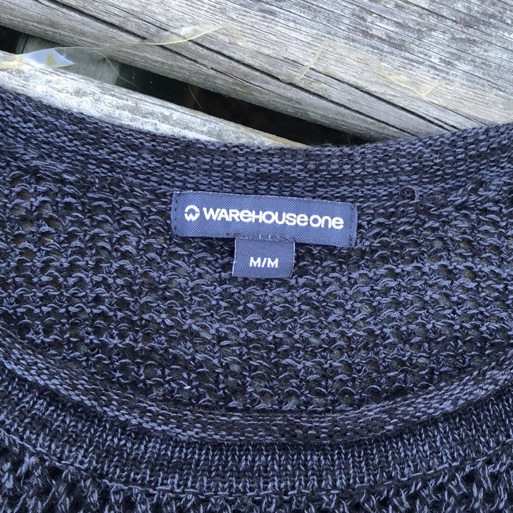 Warehouse One Mesh Sweater - Picture 2 of 6